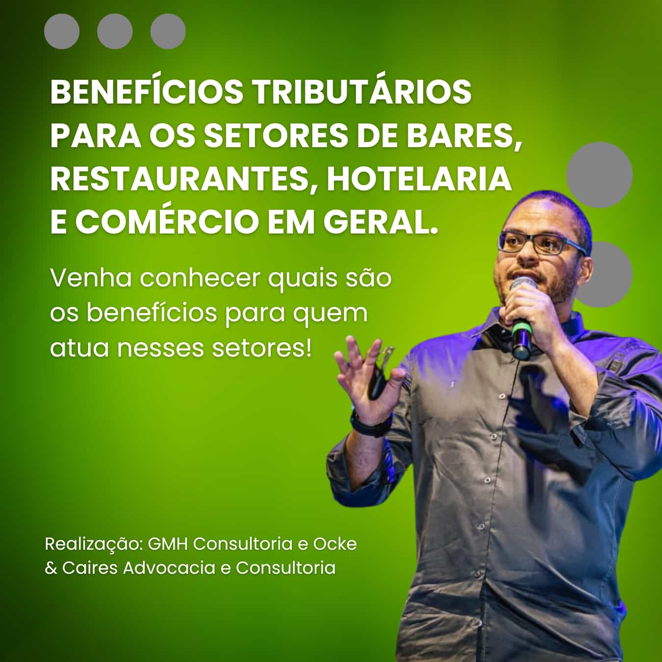 Evento Beneficios Tributarios Mobile - Contabilidade em Luís Eduardo Magalhães | GMH Consultoria